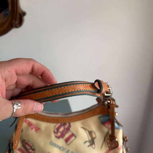 Dooney & Bourke Miami Beach Themed Slouch Shoulder Bag - Picture 2 of 14